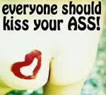 kiss ass